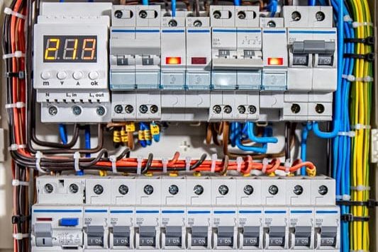 voltage-distributor-with-automatic-switches-electrical-background